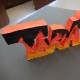 Name Sculptures, student example 5