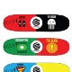 Skateboard Deck Design Series, student example 76