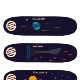 Skateboard Deck Design Series, student example 85