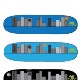 Skateboard Deck Design Series, student example 19