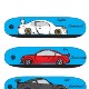 Skateboard Deck Design Series, student example 52