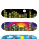 Skateboard Deck Design Series, student example 61