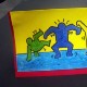 Keith Haring Cards, student example 31